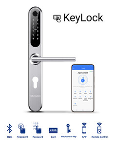 Zamek do apartamentów KeyLock na wkładkę 92mm 