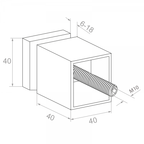 N01.4040.4XS Rysunek techniczny