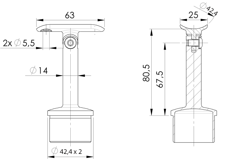 N06.02B1.4BP Rysunek techniczny