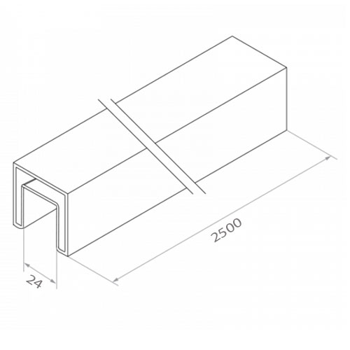 N100.4040.4XS rysunek techniczny