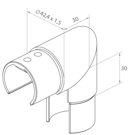 N51.1001.4BS Rysunek techniczny