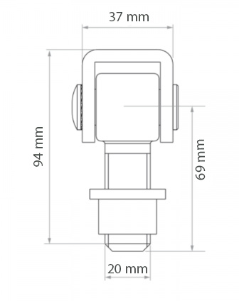 N61.0020.4US Rysunek techniczny